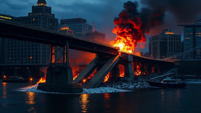 Baltimore Bridge Collapse 2025: City Mourns Loss -> Colapso da Ponte de Baltimore de 2025: Cidade Lamenta a Perda